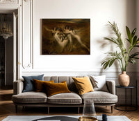 Sabrina And Her Nymphs By William Etty Fine Art Print