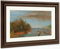 Sac And Fox Sailing In Canoes By George Catlin Fine Art Print