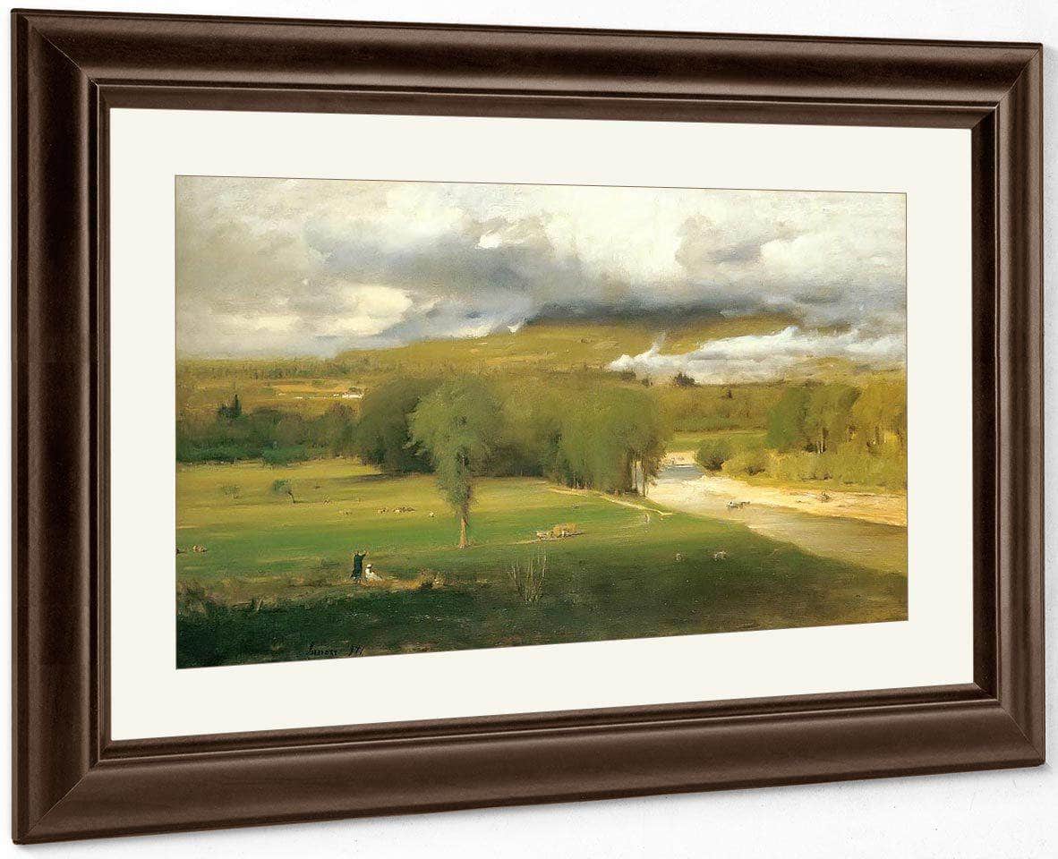 Saco Ford Conway Meadows By George Inness Fine Art Print