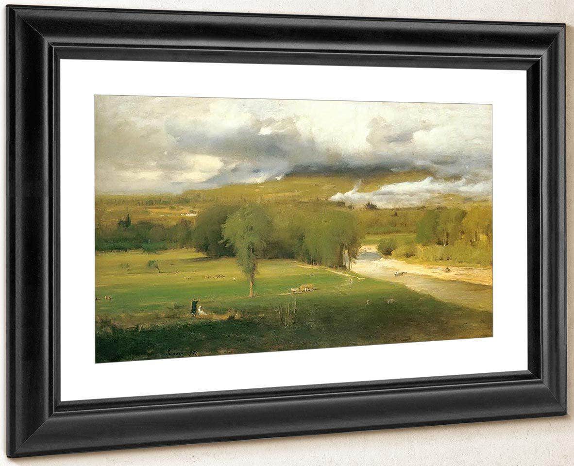 Saco Ford Conway Meadows By George Inness Fine Art Print