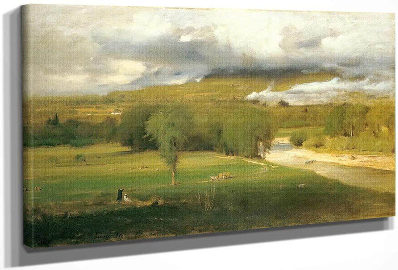 Saco Ford Conway Meadows By George Inness Fine Art Print