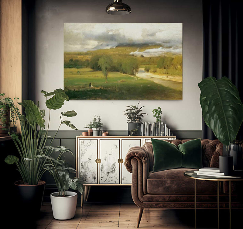 Saco Ford Conway Meadows By George Inness Fine Art Print