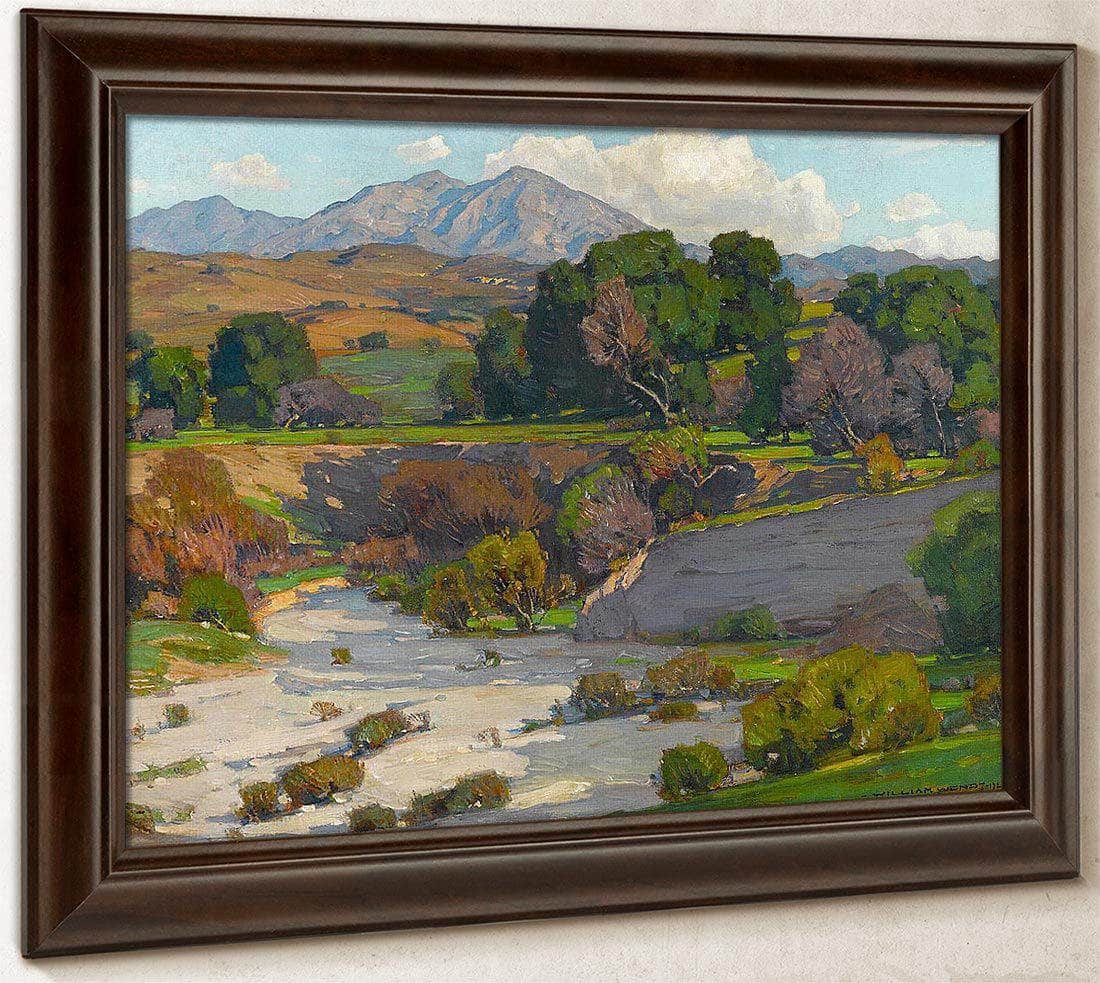 Saddleback Mountains Mission Viejo By William Wendt Fine Art Print