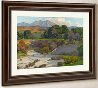 Saddleback Mountains Mission Viejo By William Wendt Fine Art Print
