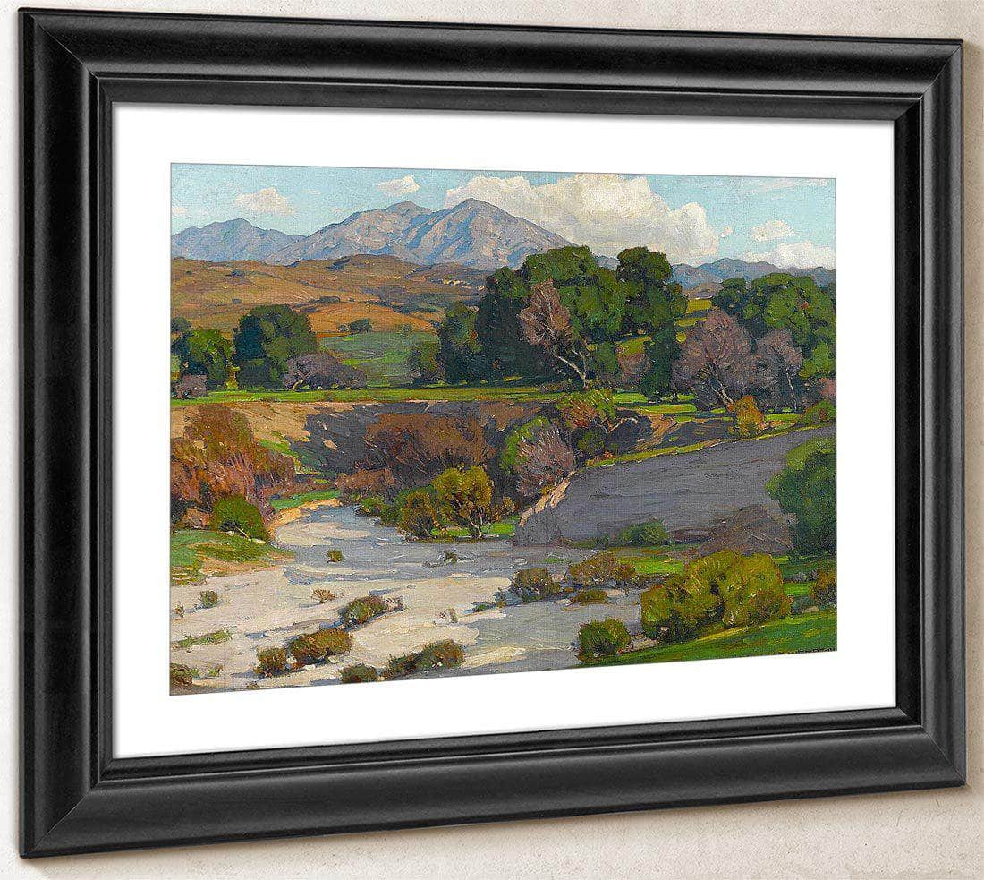 Saddleback Mountains Mission Viejo By William Wendt Fine Art Print
