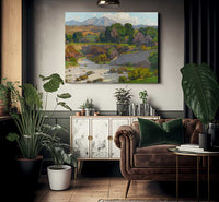 Saddleback Mountains Mission Viejo By William Wendt Fine Art Print