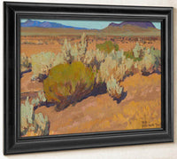 Sage And Rabbit Brush 1927 By Maynard Dixon Fine Art Print
