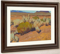 Sage And Rabbit Brush 1927 By Maynard Dixon Fine Art Print