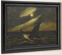 Sailboats In The Moonlight By Albert Pinkham Ryder Fine Art Print