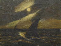 Sailboats In The Moonlight By Albert Pinkham Ryder Fine Art Print