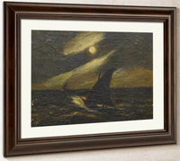Sailboats In The Moonlight By Albert Pinkham Ryder Fine Art Print