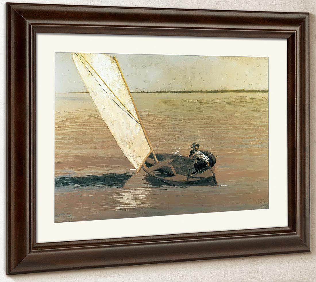 Sailing By Thomas Eakins Fine Art Print