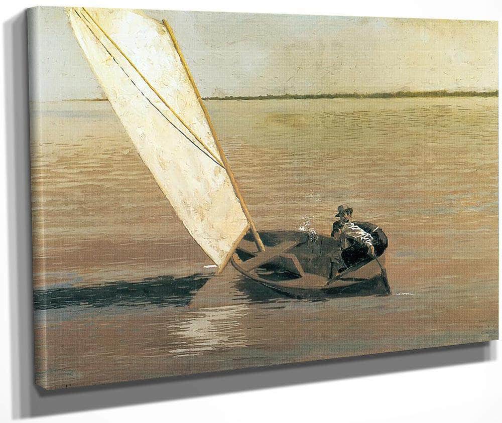 Sailing By Thomas Eakins Fine Art Print