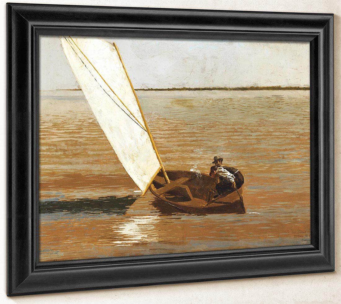 Sailing By  Thomas Eakins Fine Art Print