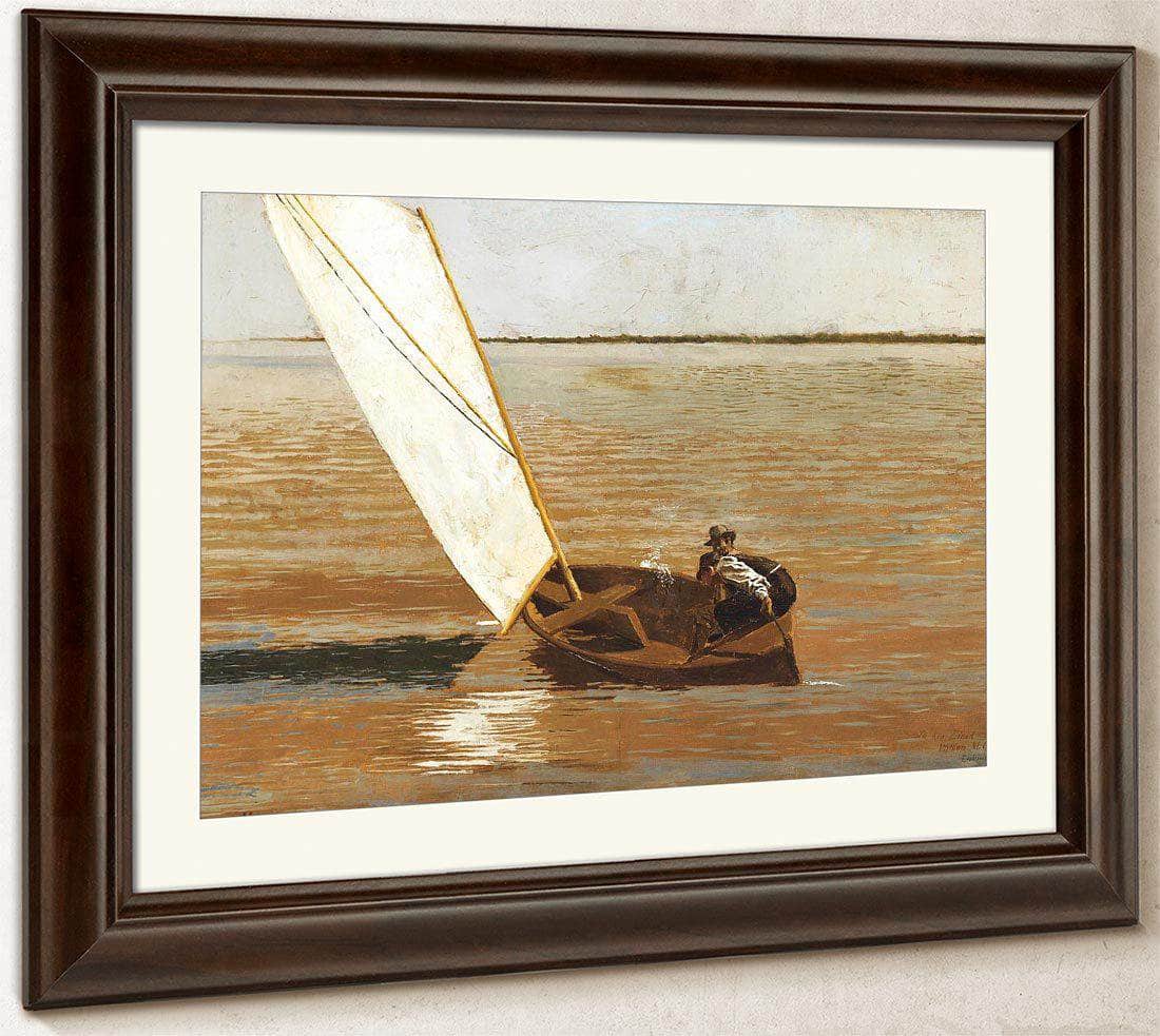 Sailing By  Thomas Eakins Fine Art Print