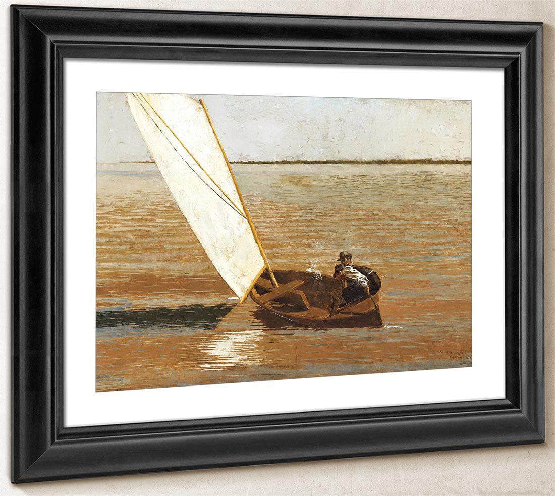 Sailing By  Thomas Eakins Fine Art Print