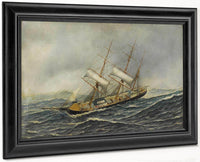 Sailing Ship St. Mary By Antonio Jacobsen Fine Art Print