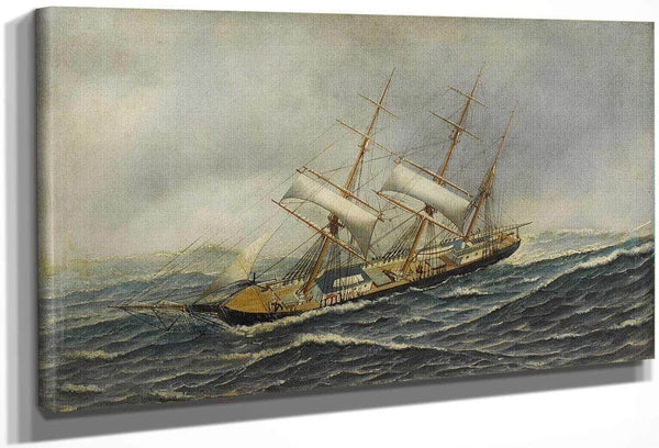 Sailing Ship St. Mary By Antonio Jacobsen Fine Art Print