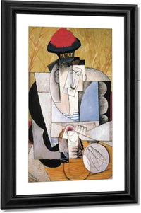 Sailor At Breakfast By Diego Rivera Fine Art Print