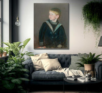 Sailor Boy Portrait Of Gardner Cassatt As A Child By Cassatt Mary Fine Art Print