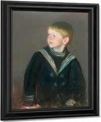 Sailor Boy Portrait Of Gardner Cassatt As A Child By Cassatt Mary Fine Art Print