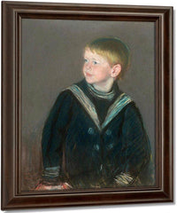 Sailor Boy Portrait Of Gardner Cassatt As A Child By Cassatt Mary Fine Art Print