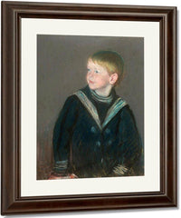 Sailor Boy Portrait Of Gardner Cassatt As A Child By Cassatt Mary Fine Art Print