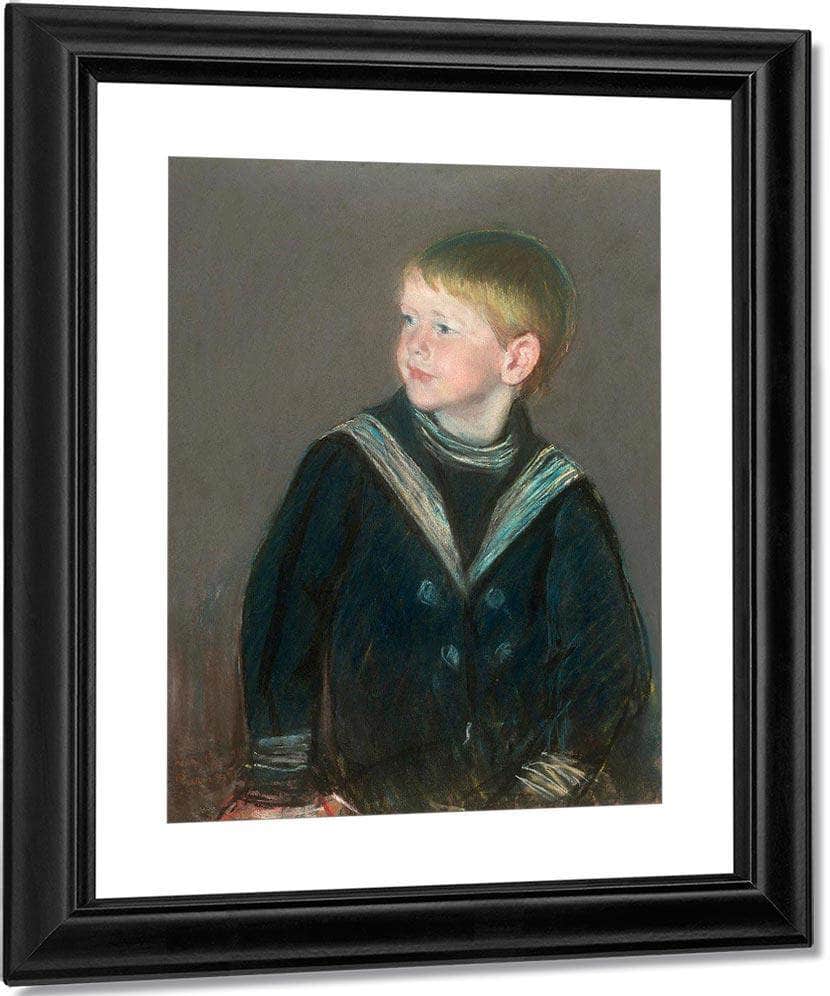 Sailor Boy Portrait Of Gardner Cassatt As A Child By Cassatt Mary Fine Art Print