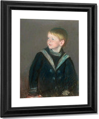 Sailor Boy Portrait Of Gardner Cassatt As A Child By Cassatt Mary Fine Art Print