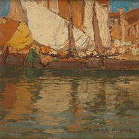 Sails And Reflections By Edgar Payne Fine Art Print