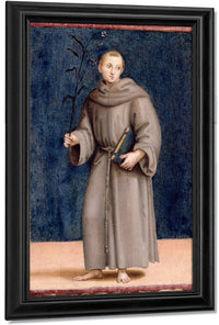 Saint Anthony Of Padua By Raphael Fine Art Print
