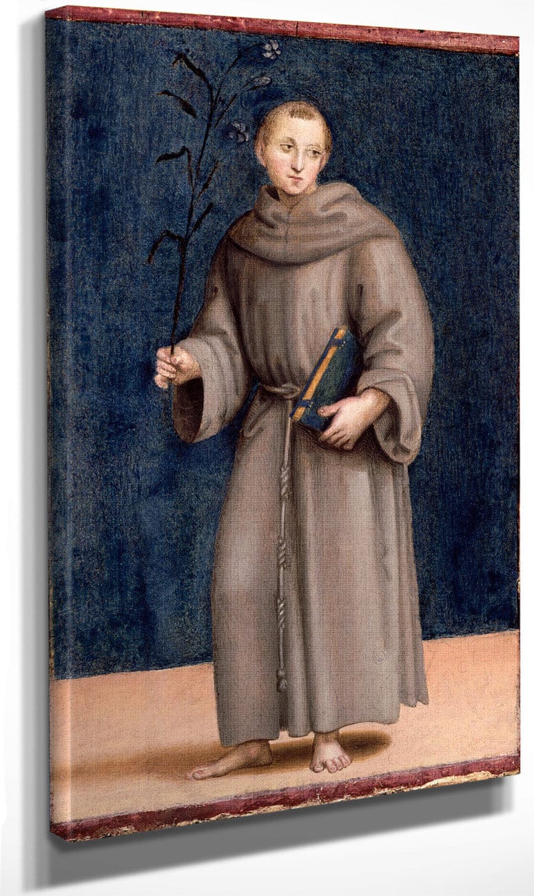 Saint Anthony Of Padua By Raphael Fine Art Print
