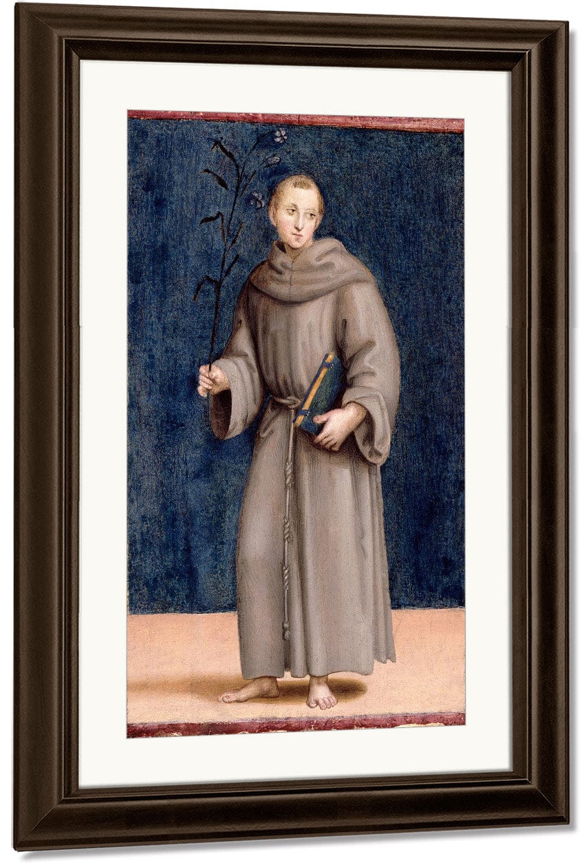 Saint Anthony Of Padua By Raphael Fine Art Print