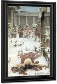 Saint Eulalia By John Waterhouse Fine Art Print