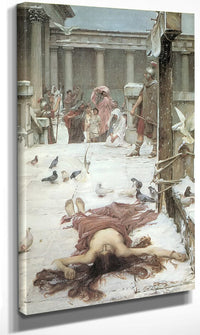 Saint Eulalia By John Waterhouse Fine Art Print