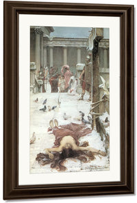 Saint Eulalia By John Waterhouse Fine Art Print