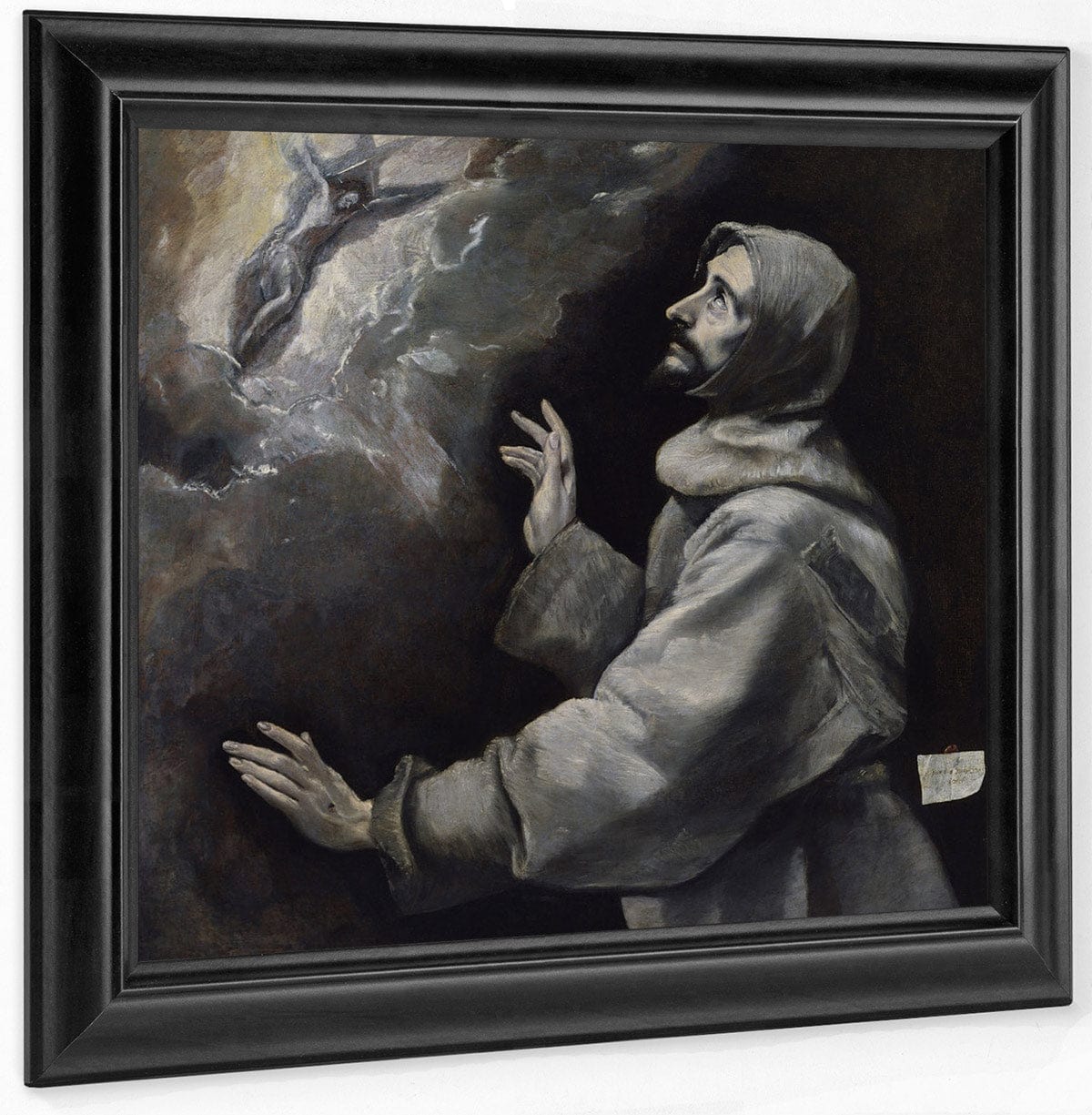Saint Francis Receiving The Stigmata By El Greco Fine Art Print