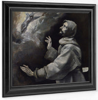 Saint Francis Receiving The Stigmata By El Greco Fine Art Print