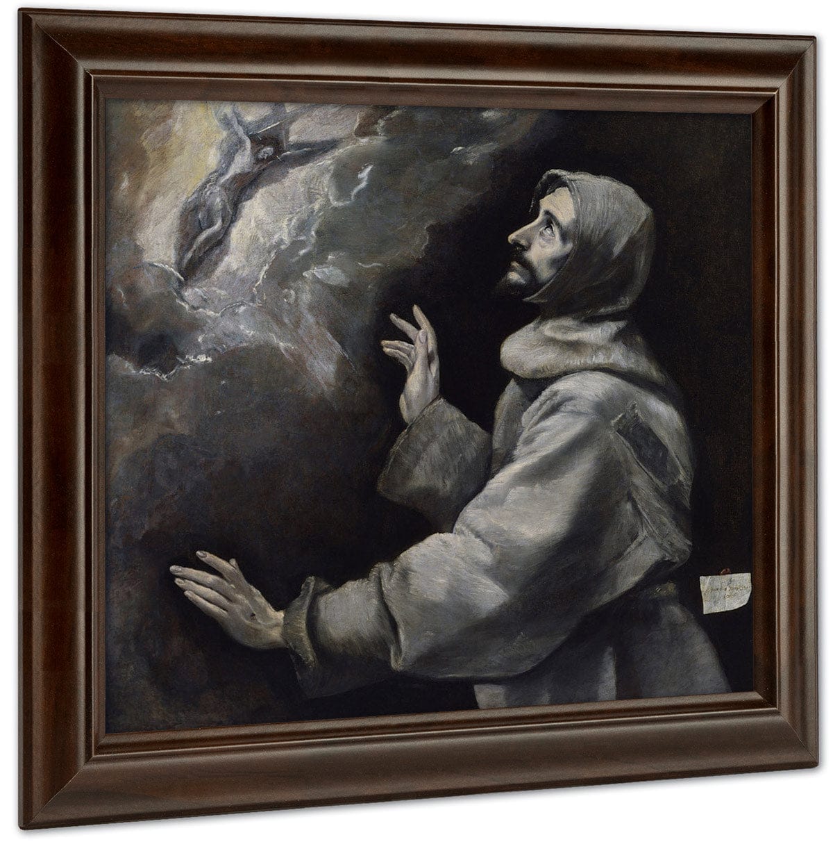 Saint Francis Receiving The Stigmata By El Greco Fine Art Print