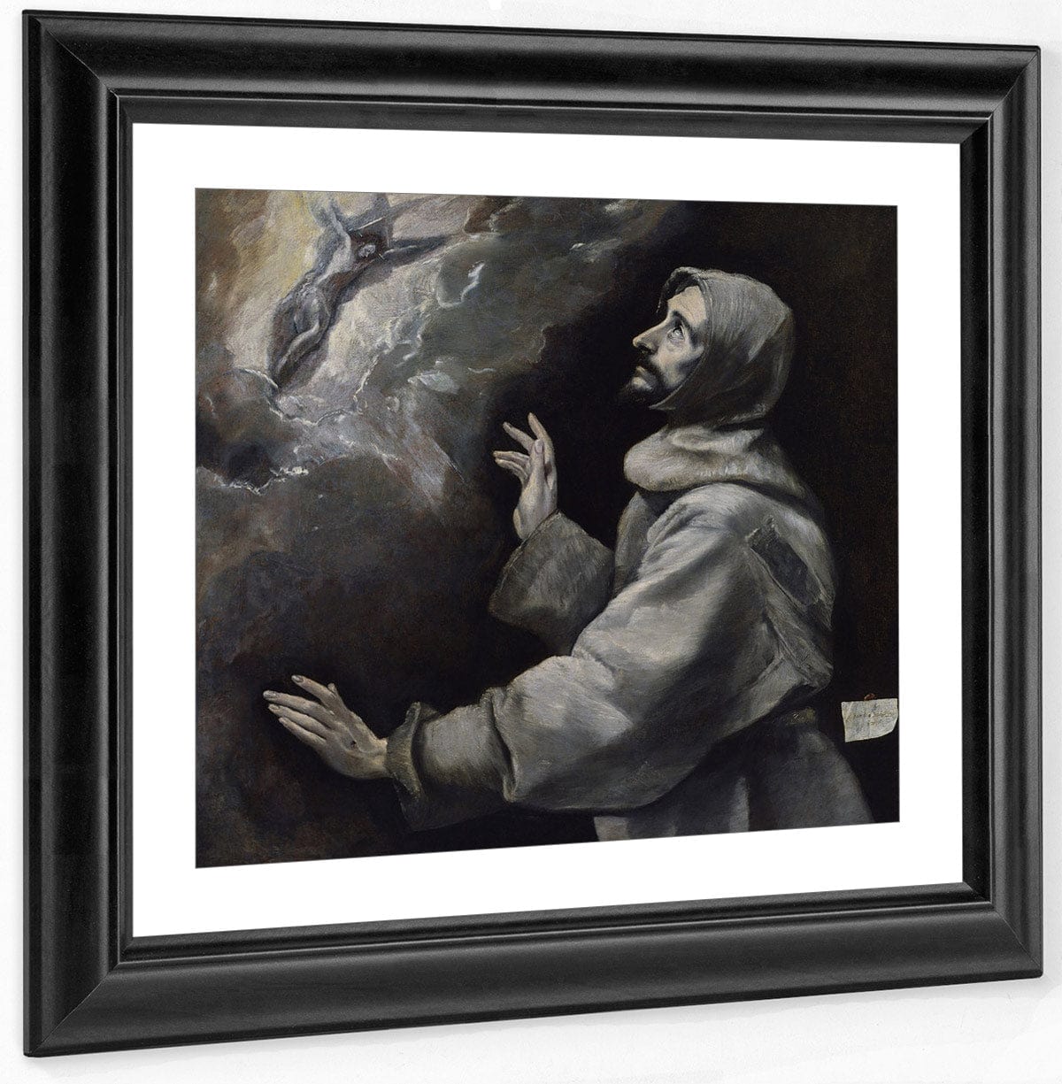 Saint Francis Receiving The Stigmata By El Greco Fine Art Print