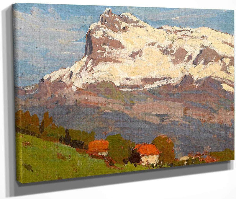 Saint Gervais, France By Edgar Payne Fine Art Print