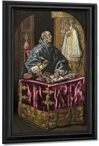 Saint Ildefonso By El Greco Fine Art Print