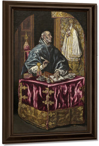 Saint Ildefonso By El Greco Fine Art Print