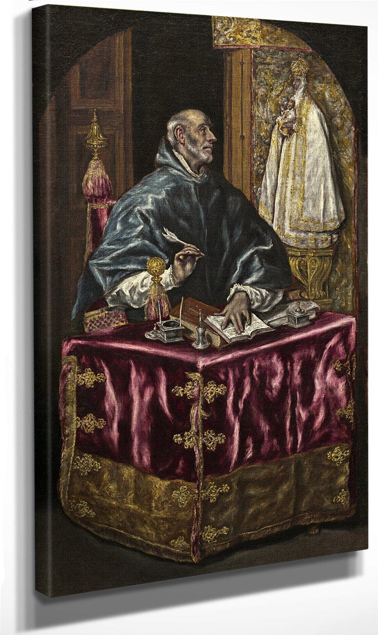 Saint Ildefonso By El Greco Fine Art Print