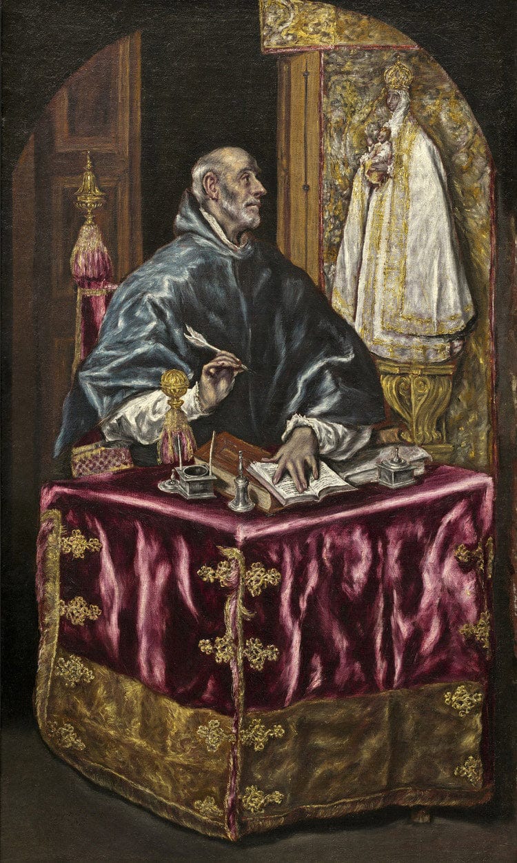 Saint Ildefonso By El Greco Fine Art Print
