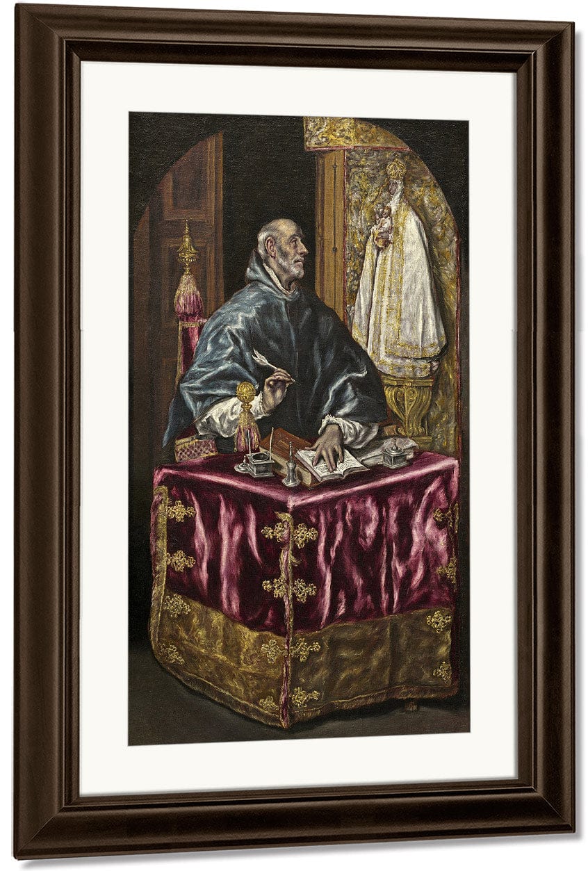 Saint Ildefonso By El Greco Fine Art Print