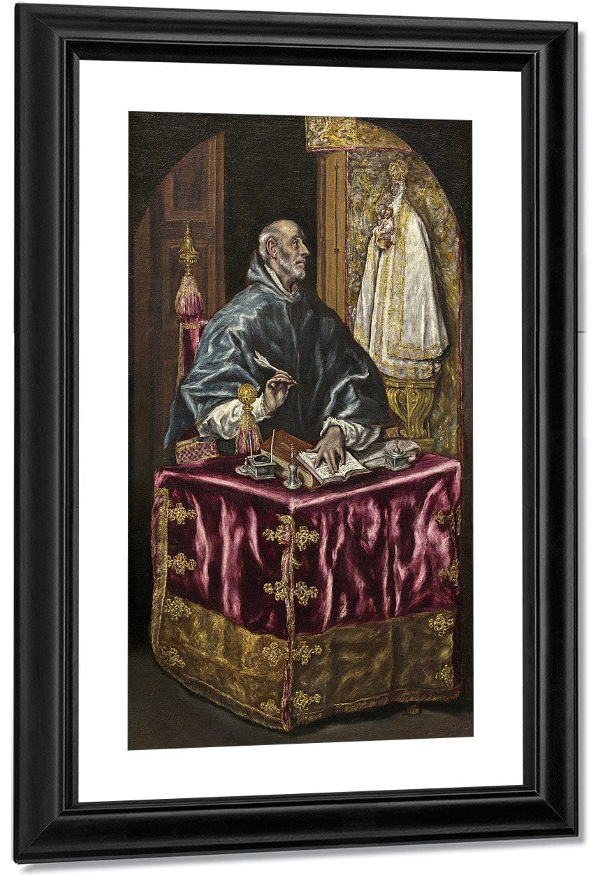 Saint Ildefonso By El Greco Fine Art Print