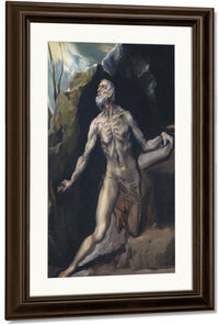Saint Jerome By El Greco Fine Art Print