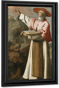 Saint Jerome By Francisco De Zurbaran Fine Art Print