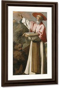 Saint Jerome By Francisco De Zurbaran Fine Art Print